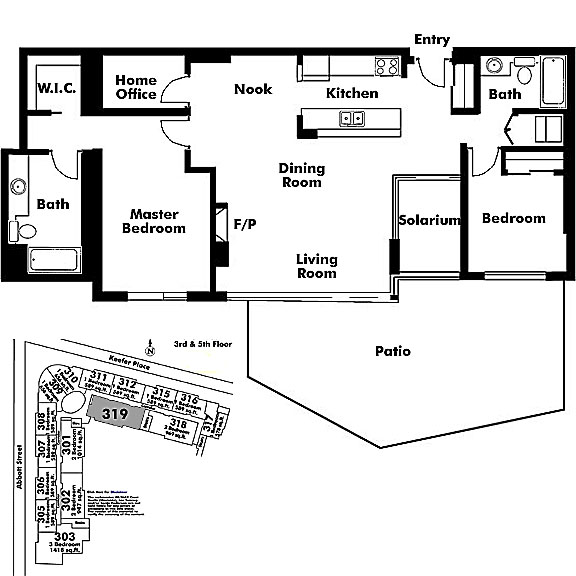 Floor plan 319