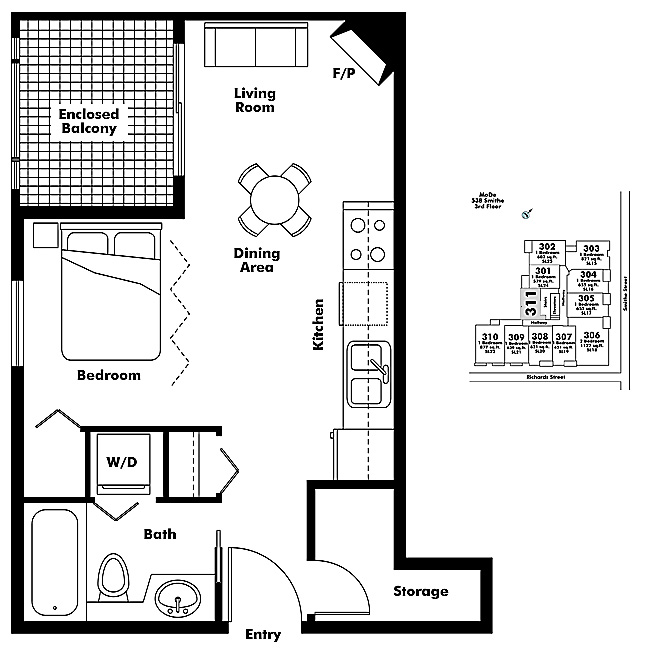 Floor plan 311