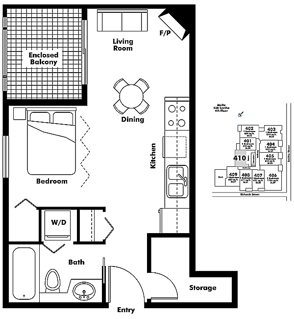 Floor plan 410
