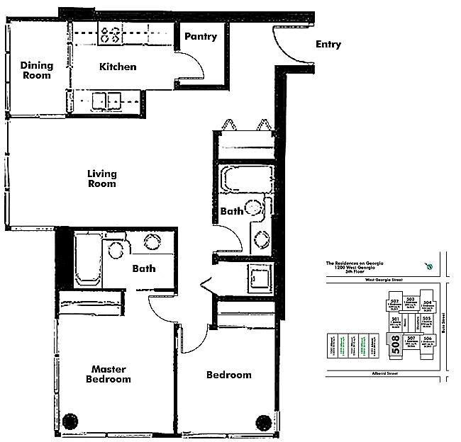 Floor plan 508