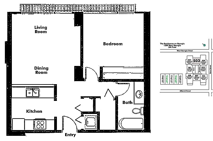Floor plan 503