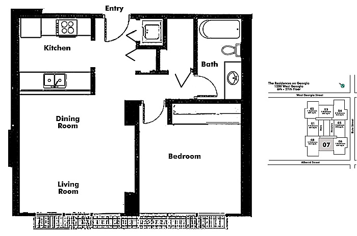 Floor plan 1007