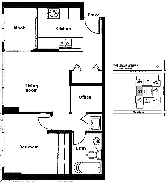 Floor plan 1301