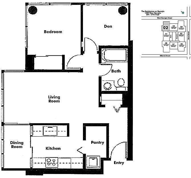 Floor plan 602