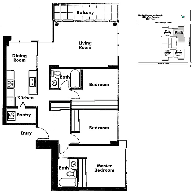 Floor plan PH3506