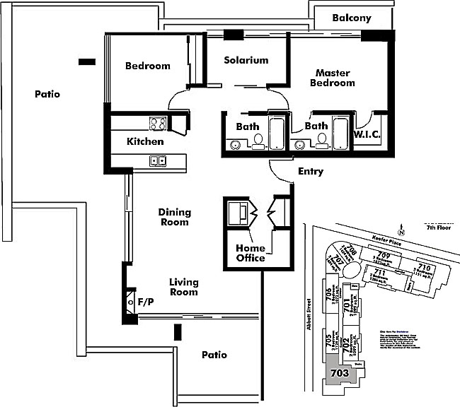 Floor plan 703