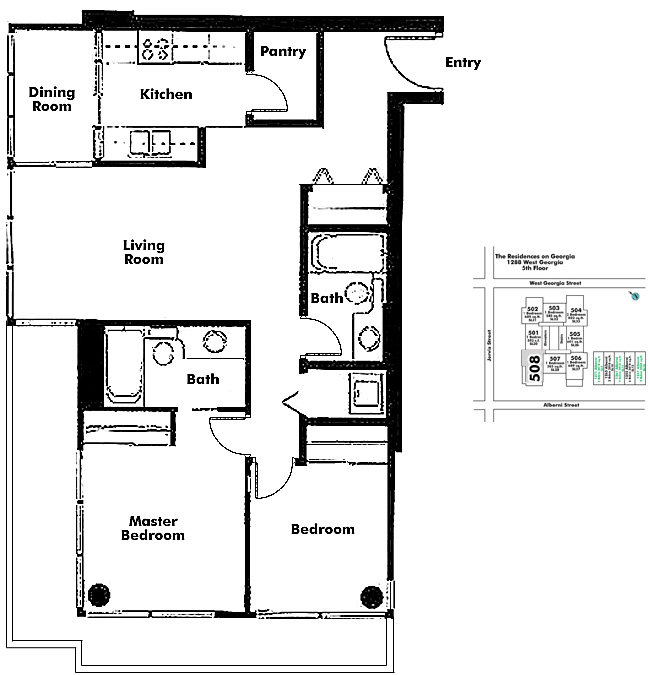 Floor plan 508