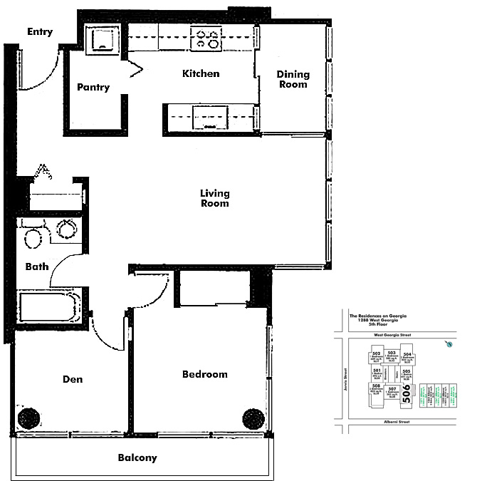 Floor plan 506