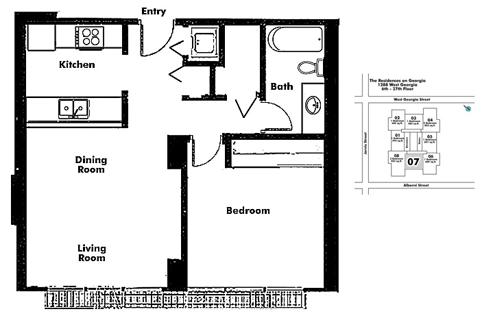 Floor plan 1007