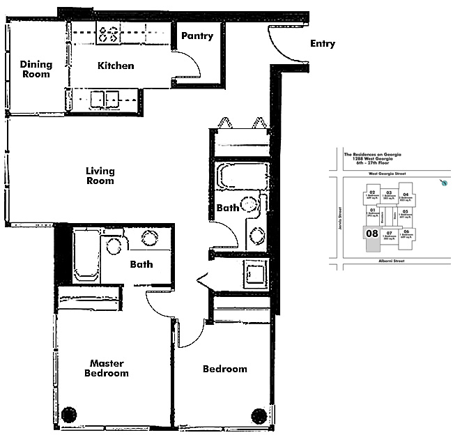 Floor plan 1908