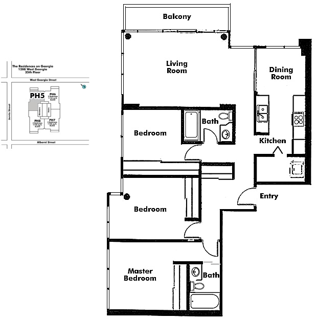 Floor plan PH3505