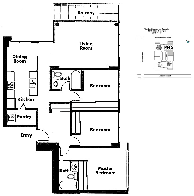 Floor plan PH3506
