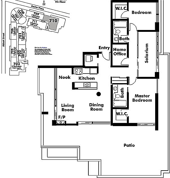 Floor plan 710