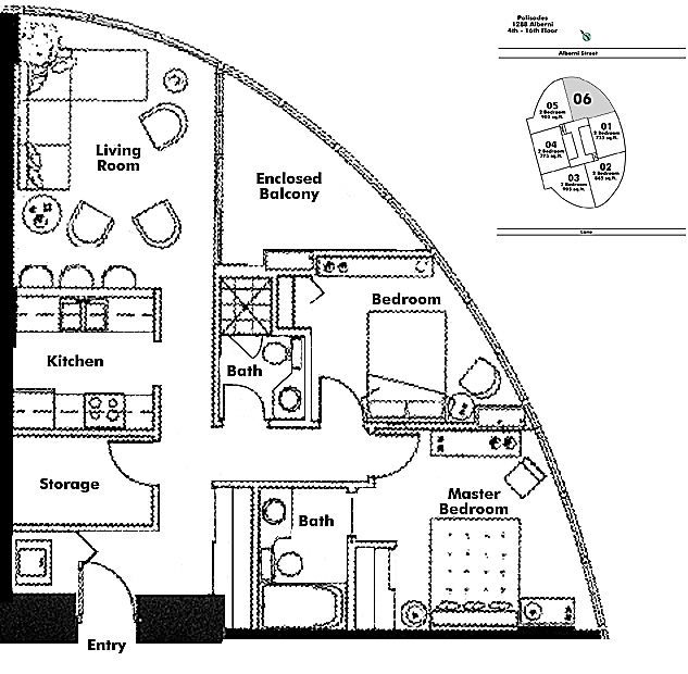 Floor plan 1306