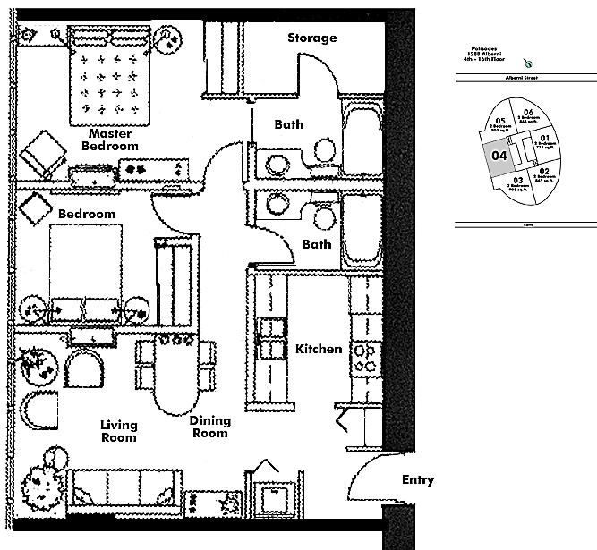 Floor plan 804