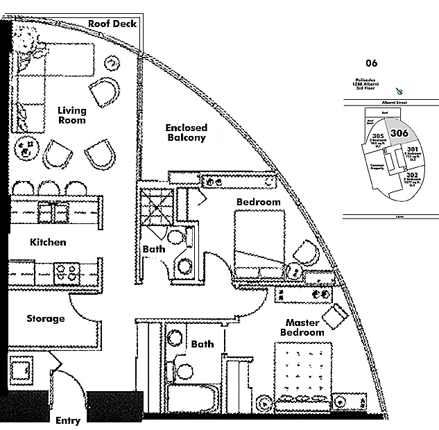 Floor plan 306
