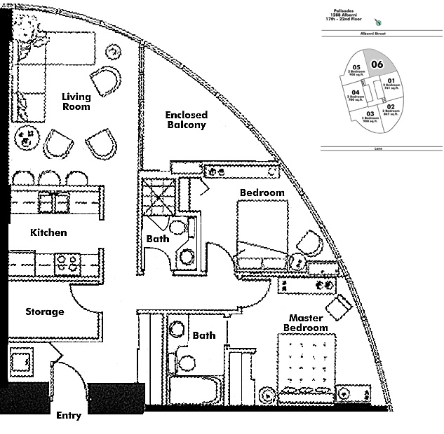 Floor plan 2106