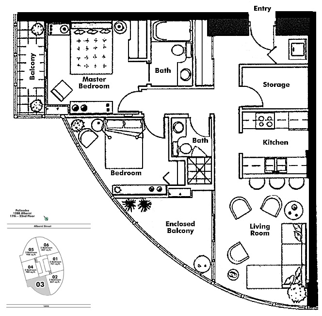 Floor plan 2103