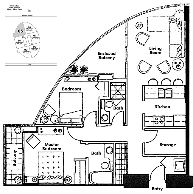 Floor plan 2105