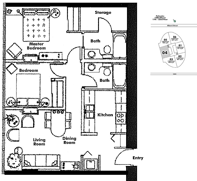 Floor plan 2004