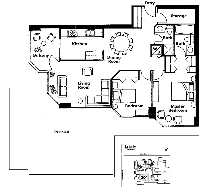 Floor plan 201