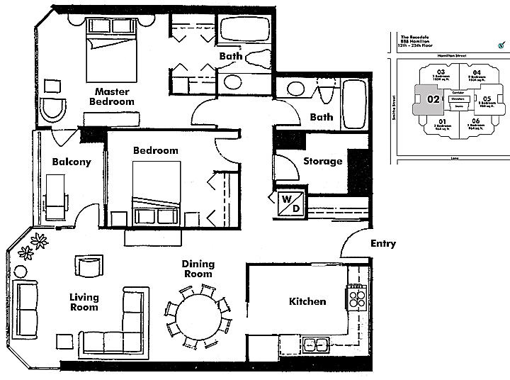 Floor plan 2102