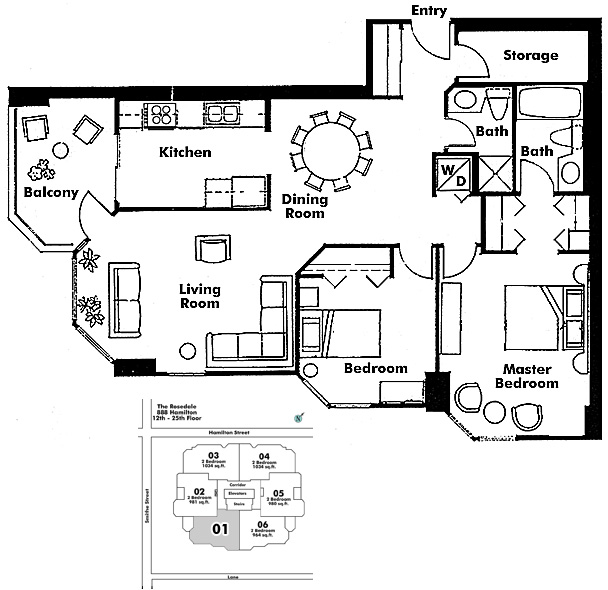 Floor plan 2101