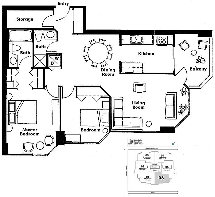 Floor plan 2106