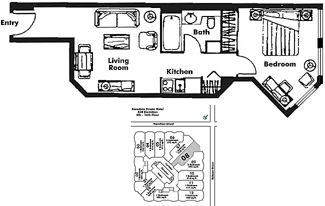 Floor plan 508