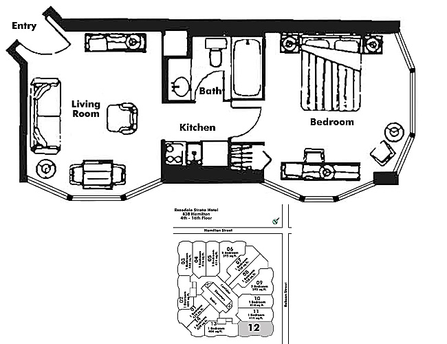 Floor plan 612