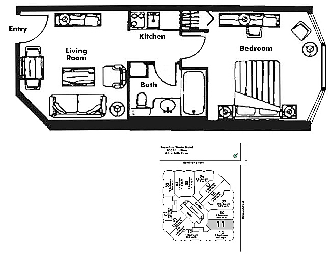 Floor plan 511