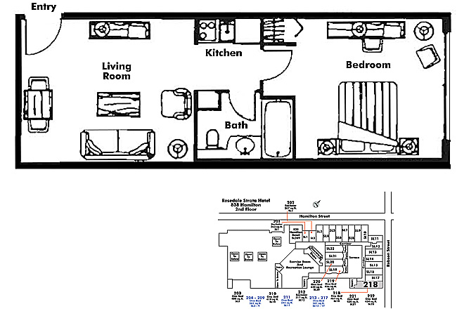 Floor plan 218