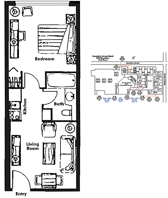 Floor plan 203
