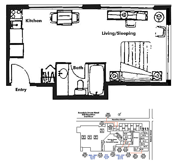 Floor plan 211