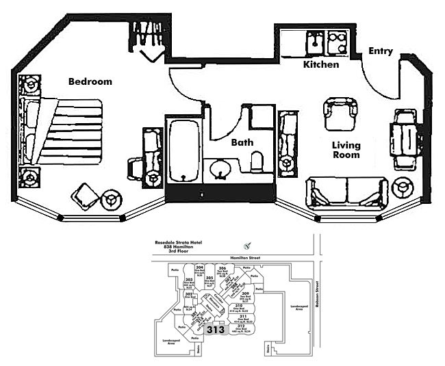Floor plan 313