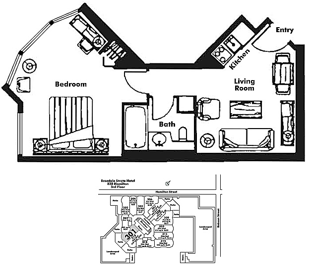 Floor plan 301