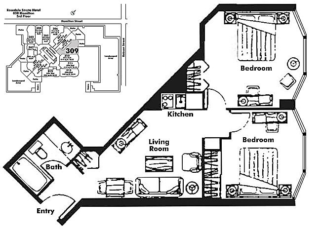 Floor plan 309