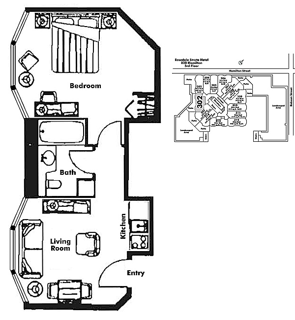 Floor plan 302