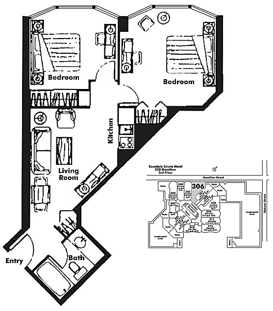 Floor plan 306