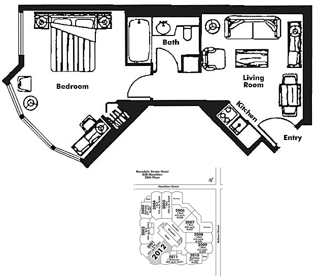 Floor plan 2012