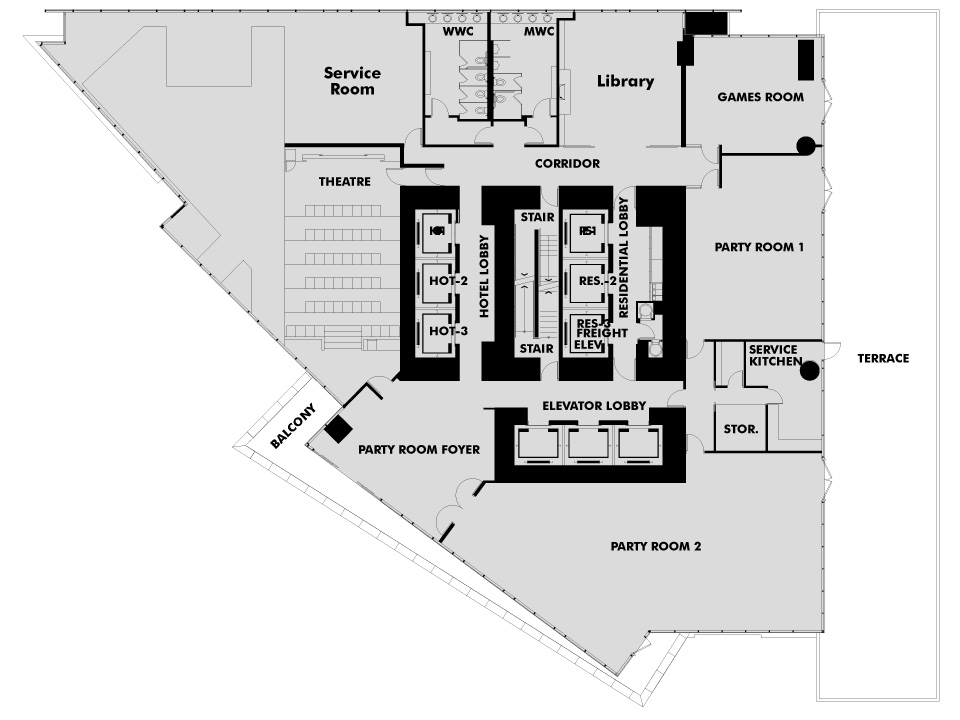 Floor plan 601
