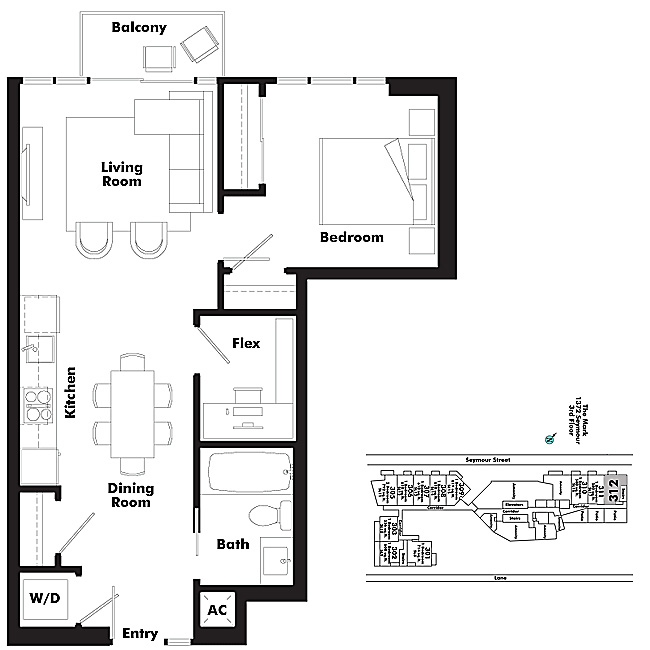 Floor plan 312