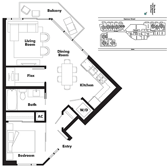 Floor plan 309