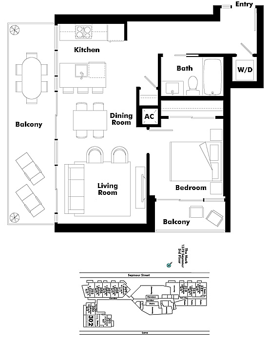 Floor plan 302
