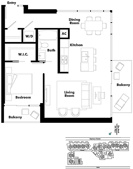 Floor plan 501