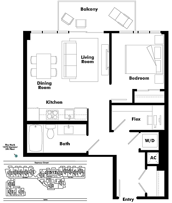 Floor plan 512