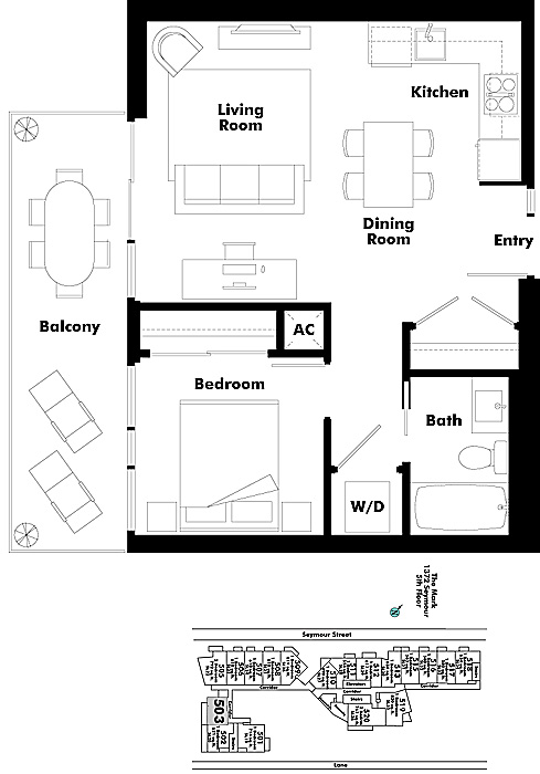 Floor plan 503