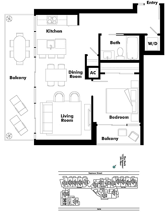 Floor plan 502