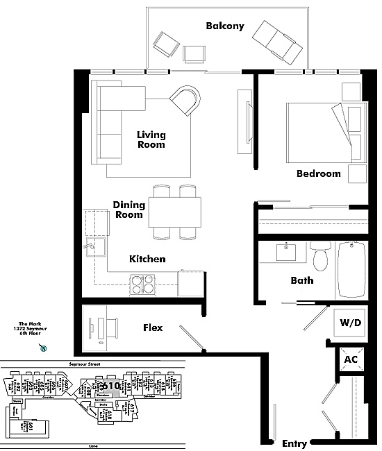 Floor plan 610