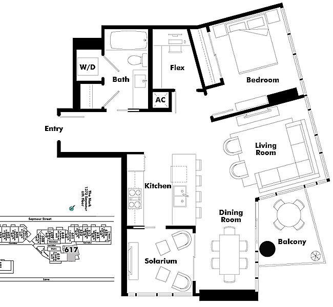 Floor plan 617